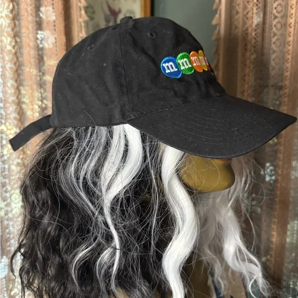 VTG Black M&M's Logo Cap - Picture 4 of 7